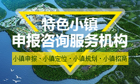 特色小镇申报咨询服务机构